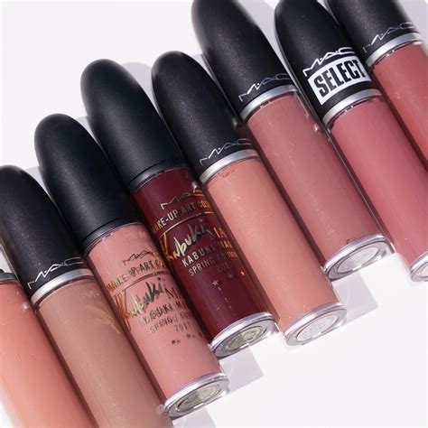 mac liquid lipstick colors|More.